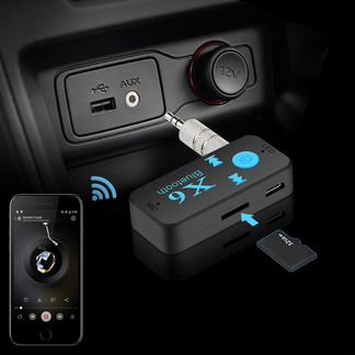 Адаптер Bluetooth aux для автомобиля и телефона
