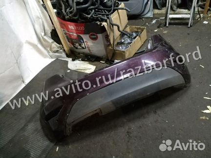 Бампер задний Ford Fiesta 6 Mk6 2008