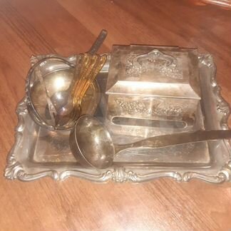 Старинные столовые приборы