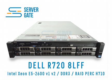 Dell R720 8LFF 2 x E5-2680v2 32 GB