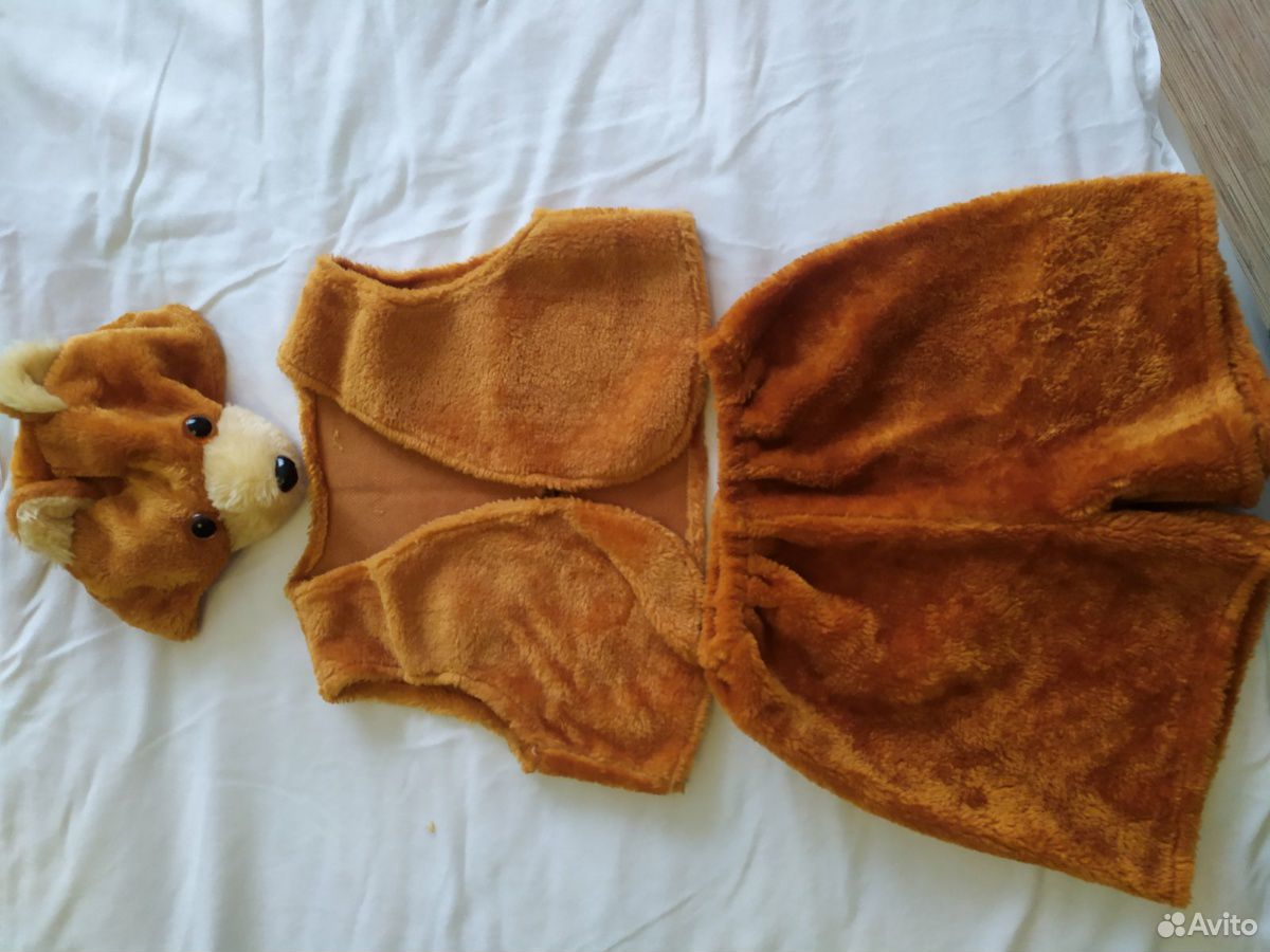 Новогодний костюм медвежонка