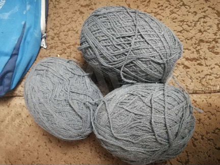 Пряжа, капроновая нить трощеная