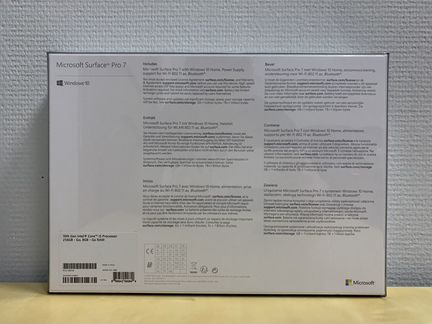 Новый Microsoft Surface Pro 7 i5 8Gb 256Gb 2019