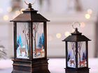 Керосиновая лампа сувенир домик новый год объявление продам