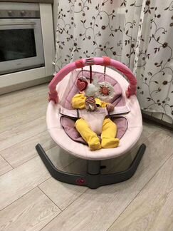 Детский шезлонг Nuna Leaf Curv Rocker Grape