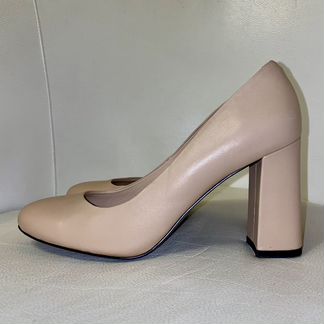 Эконика нежно-розовые туфли на каблуке 36 размер