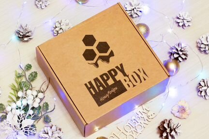 Набор с мёдом подарок на Новый год