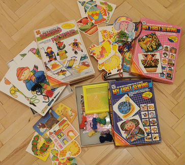 Шнуровка и 3д пазл развивающие игры