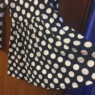 Платье в горох