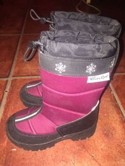 Зимние сапоги для девочки
