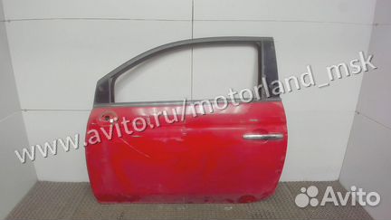 Дверь боковая левая передняя Fiat 500 2007, 2008