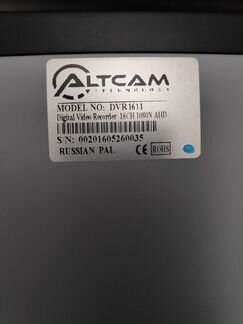 Видеорегистратор Altcam для видеонаблюдения 16 кан