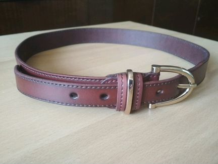 Кожаный женский ремень. #06