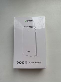 Ugreen Power Bank 20000 мАч, запечатанный
