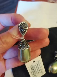 Новые женские серьги.Moon Paris.Франция