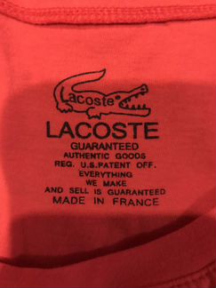 Женская футболка lacoste