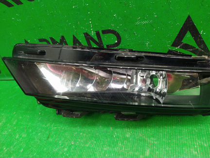 Птф левый Skoda Rapid рестайлинг 2017