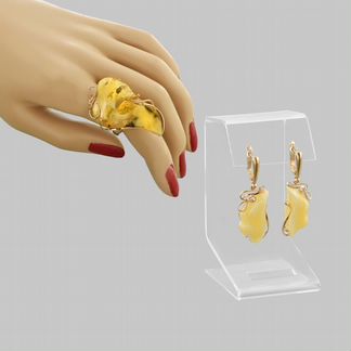 Кольцо со вставкой 