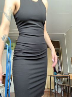 Платье футляр чёрное Stella McCartney xs-s