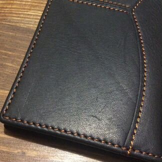 Кошелек Портмоне натуральная кожа 8059 черный