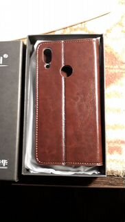 Новый кожаный чехол Redmi Note 7