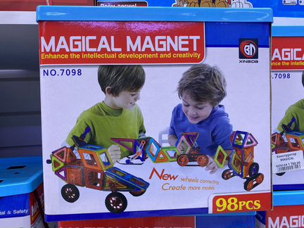 Конструктор магнитный magical magnet