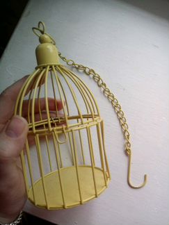 Клетка декоративная подвесная