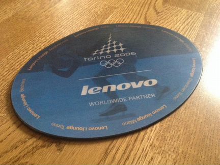 Коврик для мыши Олимпиада в Турине (Lenovo)