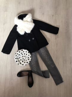 Стильное пальто H&M 116-122
