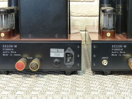 Audio Note Kegon-M M7 IIK Ruthy 5 Kondo tubeamp