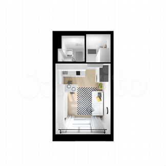 Квартира-студия, 20 м², 17/17 эт.