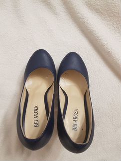 Продаю шикарные синие туфли