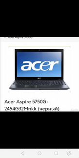 Acer ноутбук acer 5750g