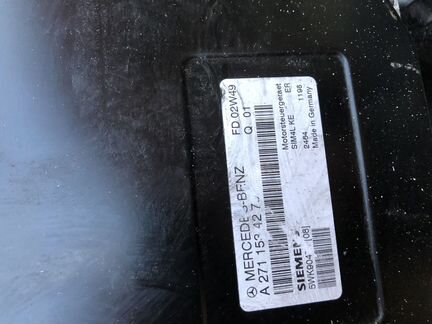 Блок управления двигателя Mercedes w203 1.8K