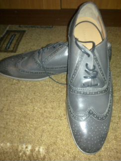 Туфли-оксфорды кожаные, Zara, Испания