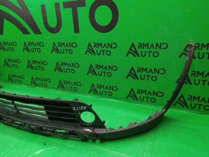 Юбка бампера передняя Kia Rio 4 X-line 2017