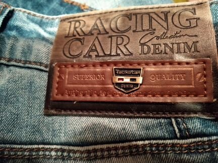Джинсы мужские racing car
