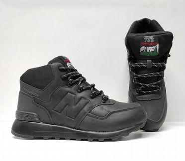 Кроссовки зимние NB натуральная кожа и мех