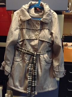 Плащ утеплённый