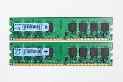 Озу NCP 512mb DDR2 PC2-5300 ncpt6audr-30M28