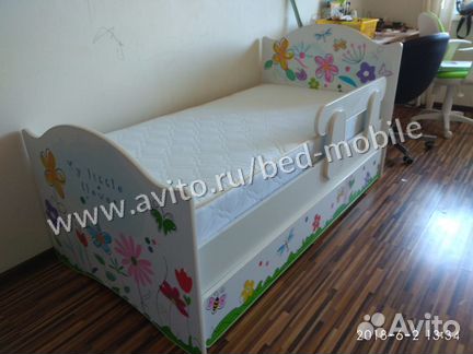 Детская кровать Цветочные сны