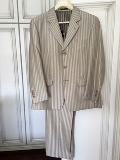 Новый мужской костюм SlavaZaitsev(шерсть+шелк) 50