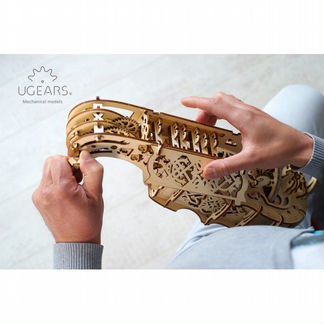 Конструктор 3D-пазл Ugears Харди-Гарди