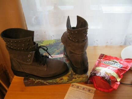 Ботинки новые,натур.кожа.Терволина.осень-весна