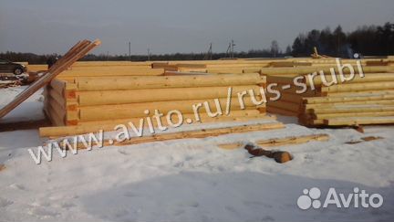 Сруб бани 6.04x6.05+ 2.2 с доставкой и сборкой