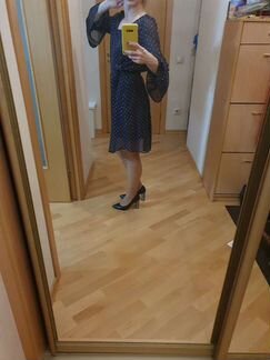 Платье Esprit синего цвета, XS