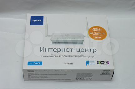 Adsl Wi-Fi роутер ZyXel P-660HN EE