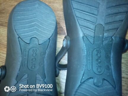 Тапочки балетки crocs