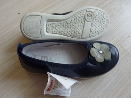 Новые кожаные туфельки 26 р