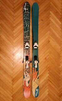 Горные лыжи CoreUpt Richard Permin 187 + крепления